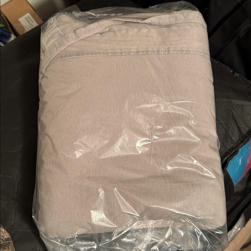King Light Gray 100% Cotton Jersey Sheet